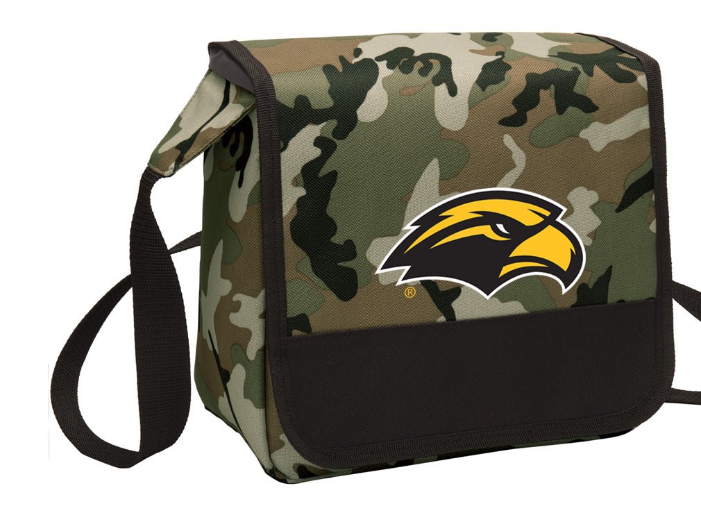 Southern Miss Lunch Bag USM Cooler or Lunchbox Camo