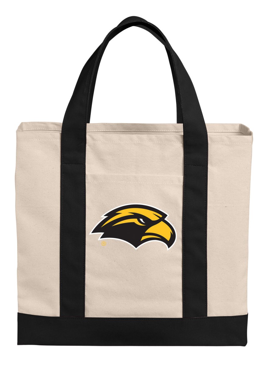 Southern Miss Canvas Tote Bag USM Classic Tote Black