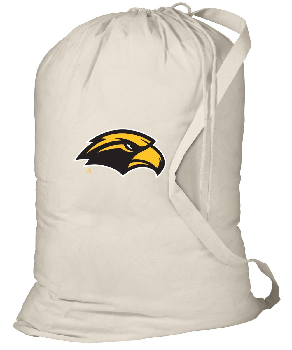 Southern Miss Laundry Bag USM Clothes Bag Tan USM Laundry Bag