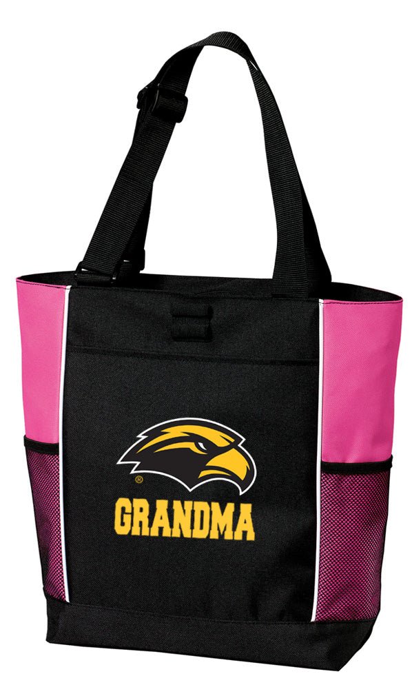 Southern Miss Tote Bag USM Carryall Tote Grandma on Pink