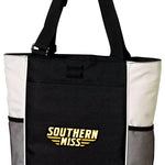 Southern Miss Tote Bag USM Golden Eagles Carryall Tote White