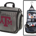 Texas A&M Toiletry Bag – Official Aggies Travel Organizer for Students, Alumni & Fans Gray