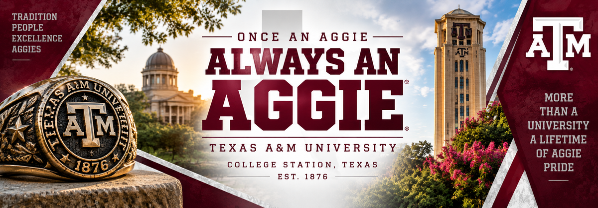 Texas A&M Aggies Laptop Backpack Black and Gray