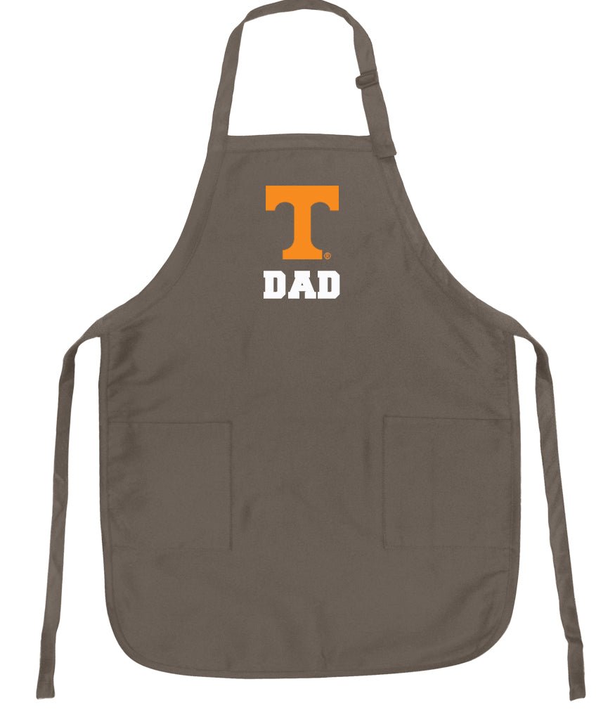University of Tennessee Apron Official UT Vols Aprons - Stain Resistant Fabric Dad on Khaki