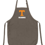 University of Tennessee Apron Official UT Vols Aprons - Stain Resistant Fabric Grandma on Khaki