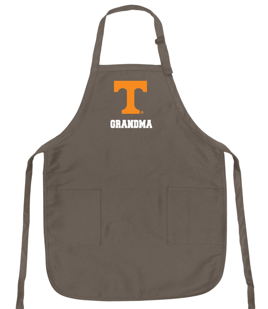 University of Tennessee Apron Official UT Vols Aprons - Stain Resistant Fabric Grandma on Khaki