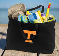 Broad Bay Tennessee Tote Bag Large University Tennessee Shopping Bag, White