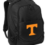 Tennessee Volunteers Laptop Backpack – Official University of Tennessee Vols Bookbag – 17" Laptop Sleeve, NCAA School Gear – 600D Polyester Black