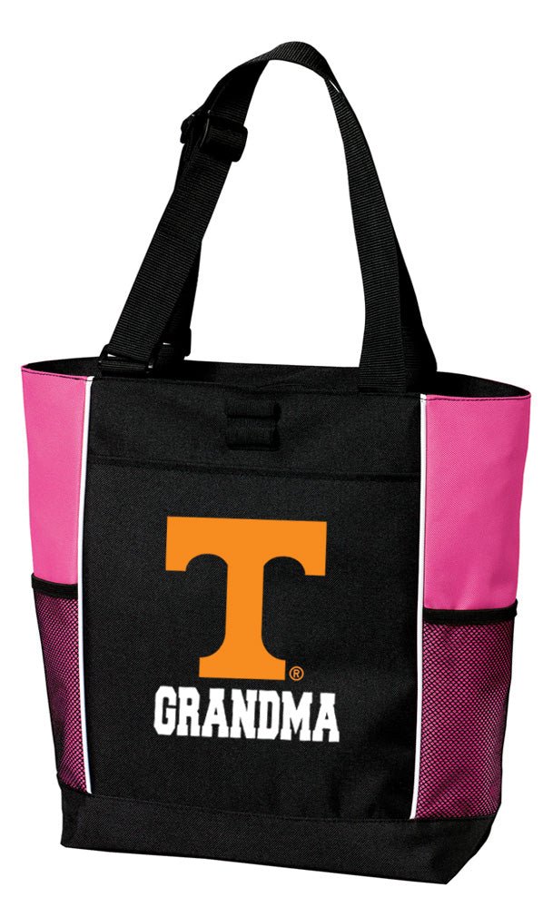 Tennessee Tote Bag UT Vols Carryall Tote UT Grandma on Pink