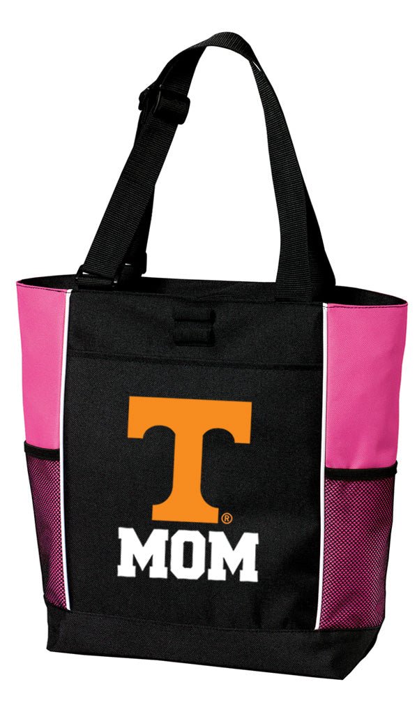 Tennessee Tote Bag UT Vols Carryall Tote UT Mom on Pink