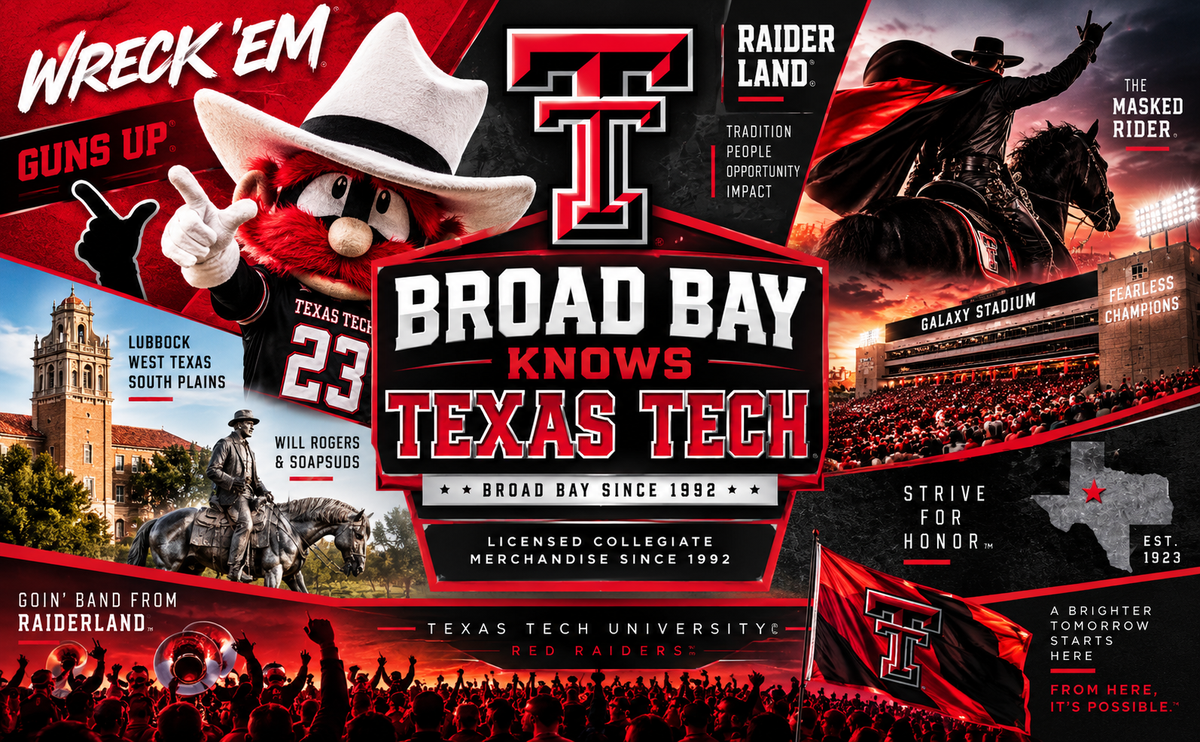 Texas Tech Red Raiders Laptop Backpack Black and Gray