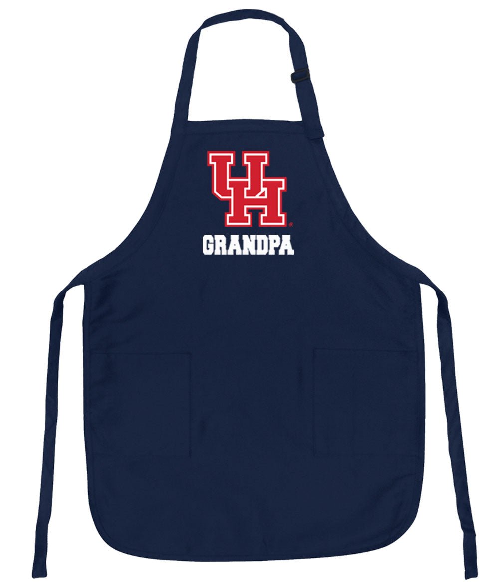 University of Houston Apron - Stain Resistant Fabric Grandpa on Navy