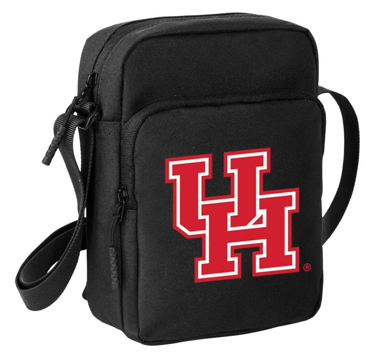 University of Houston Crossbody Bag Travel Sling Pack Black