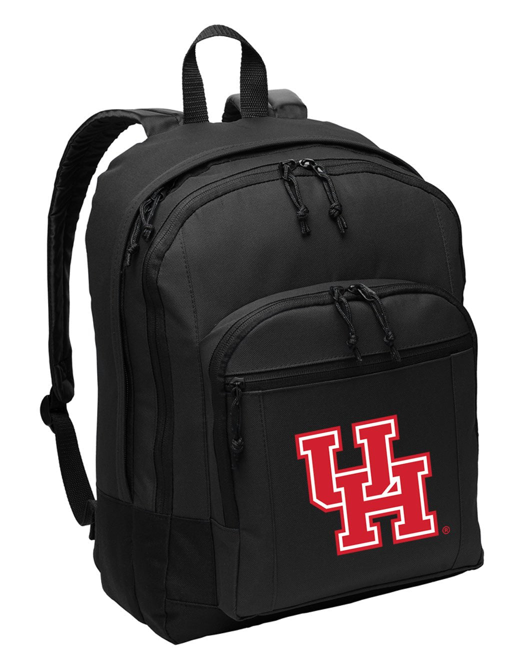 University of Houston Backpack - UH Medium Classic Style Backpack Black