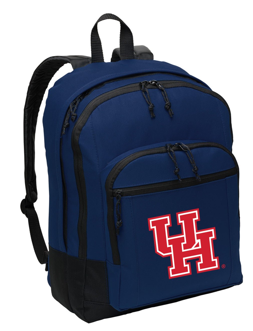 University of Houston Backpack - UH Medium Classic Style Backpack Navy