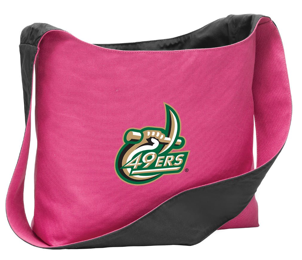 UNC Charlotte Crossbody Bag – Charlotte 49ers Shoulder Tote Sling Pink
