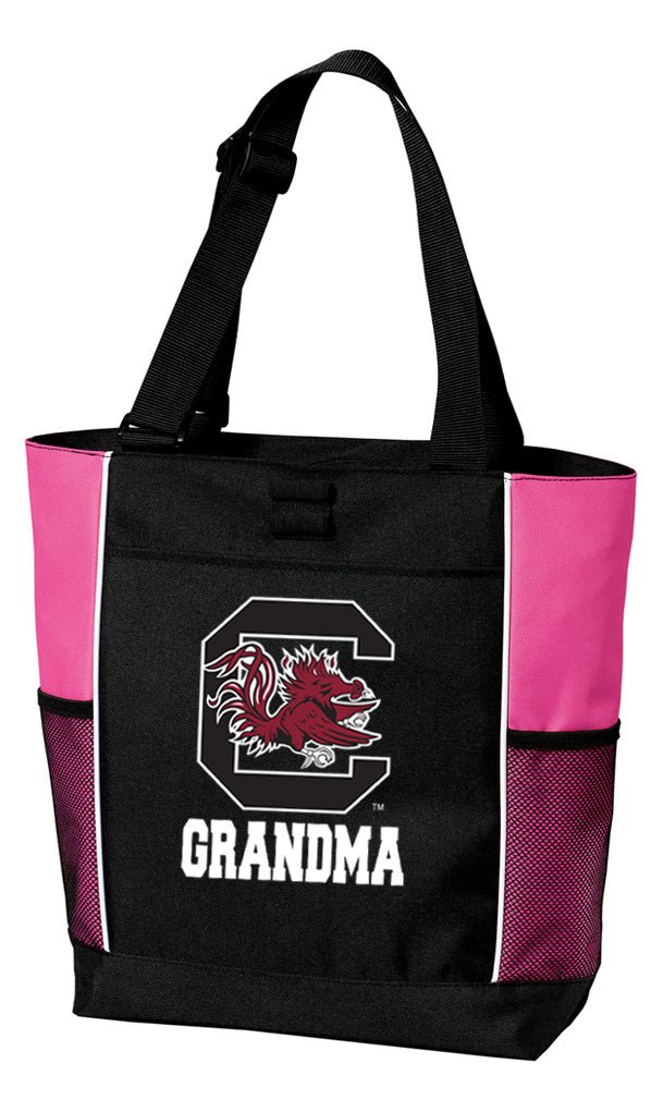 University of South Carolina Tote Bag USC Gamecocks Carryall Tote Grandma on Pink
