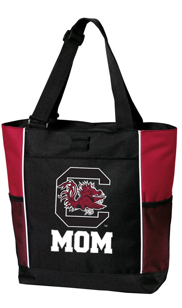 University of South Carolina Tote Bag USC Gamecocks Carryall Tote Mom on Red