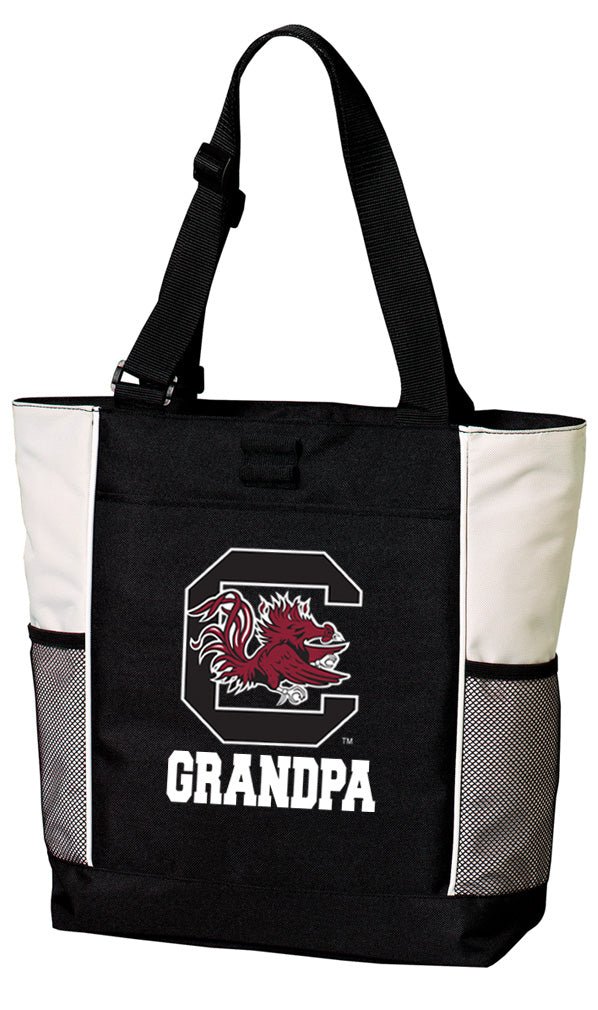 University of South Carolina Tote Bag USC Gamecocks Carryall Tote Grandpa on White