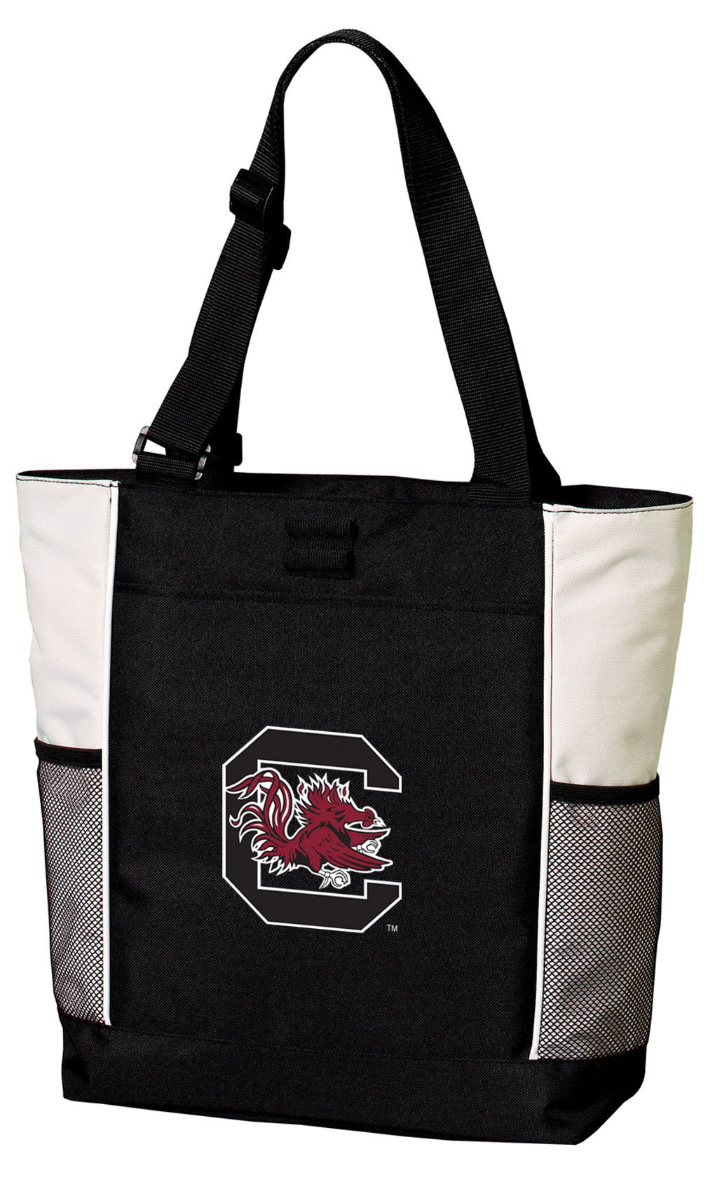 University of South Carolina Tote Bag USC Gamecocks Carryall Tote White