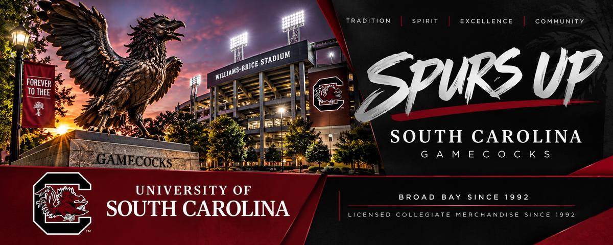 South Carolina Gamecocks Laptop Backpack Black and Gray
