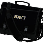 Naval Academy Laptop Computer Bag Official USNA Classic Messenger Bag Black