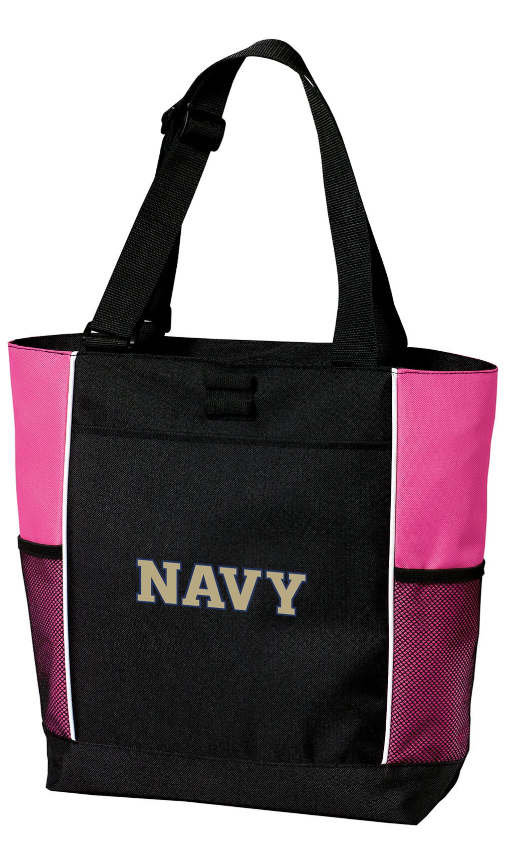 Naval Academy Tote Bag Navy Midshipmen Carryall Tote Pink