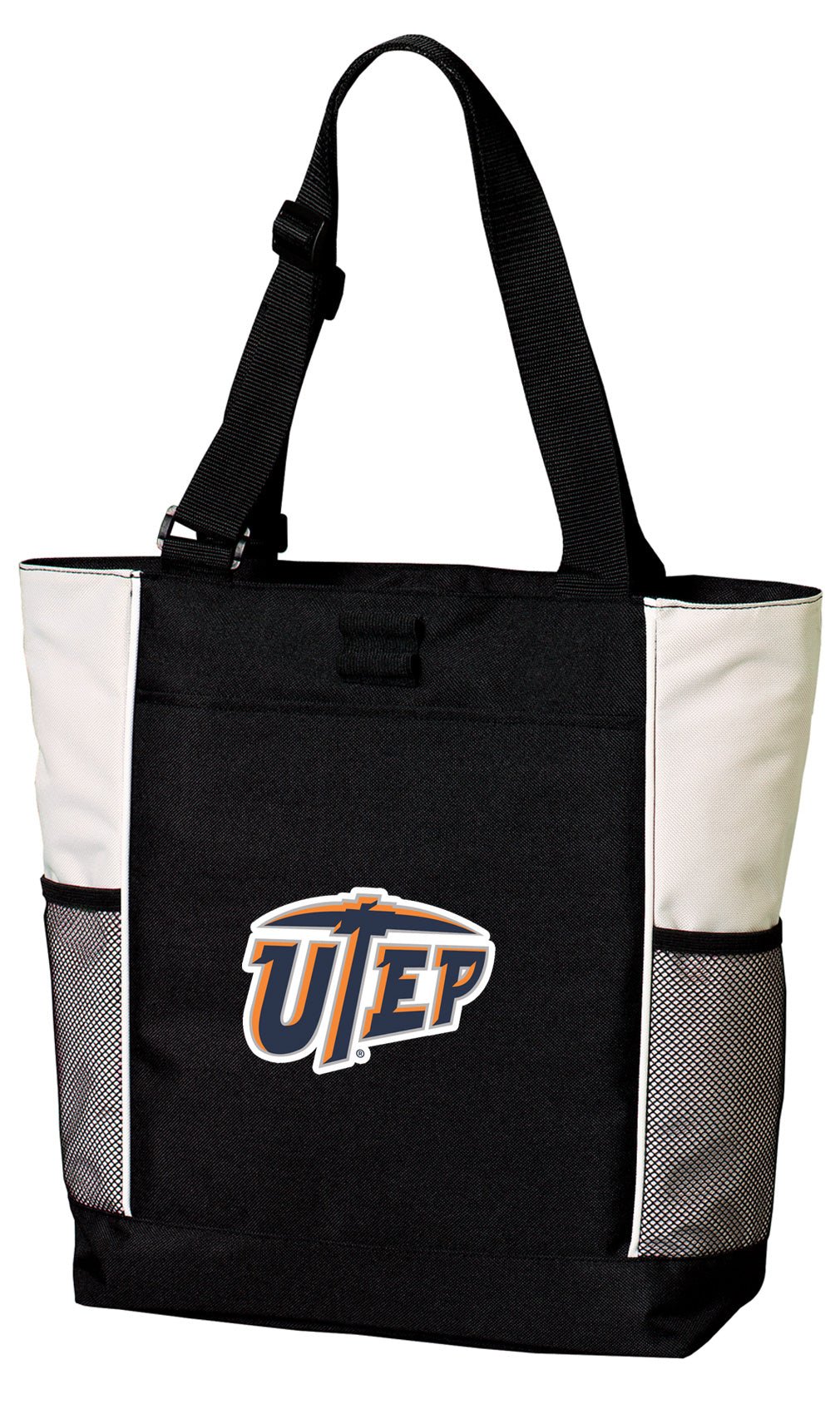 UTEP Tote Bag University of Texas El Paso Carryall Tote White