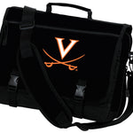 UVA Laptop Computer Bag University of Virginia Messenger Briefcase Black
