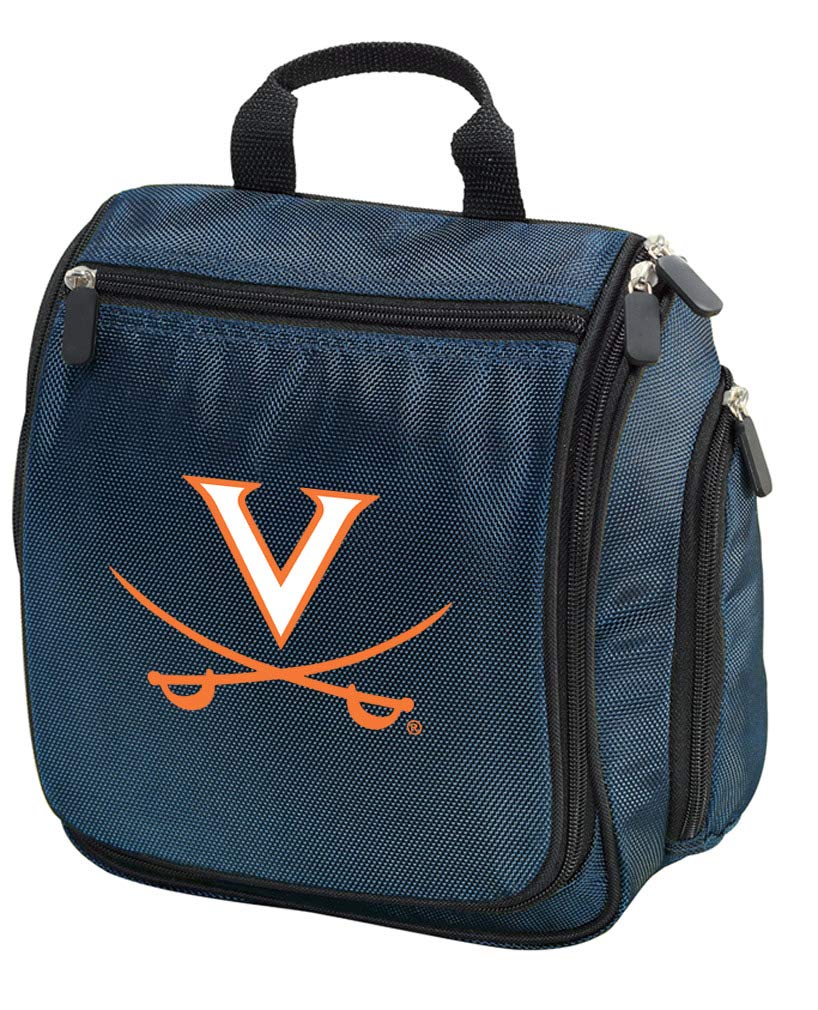 UVA Toiletry Bag or Mens University of Virginia Travel Shaving Kit Navy