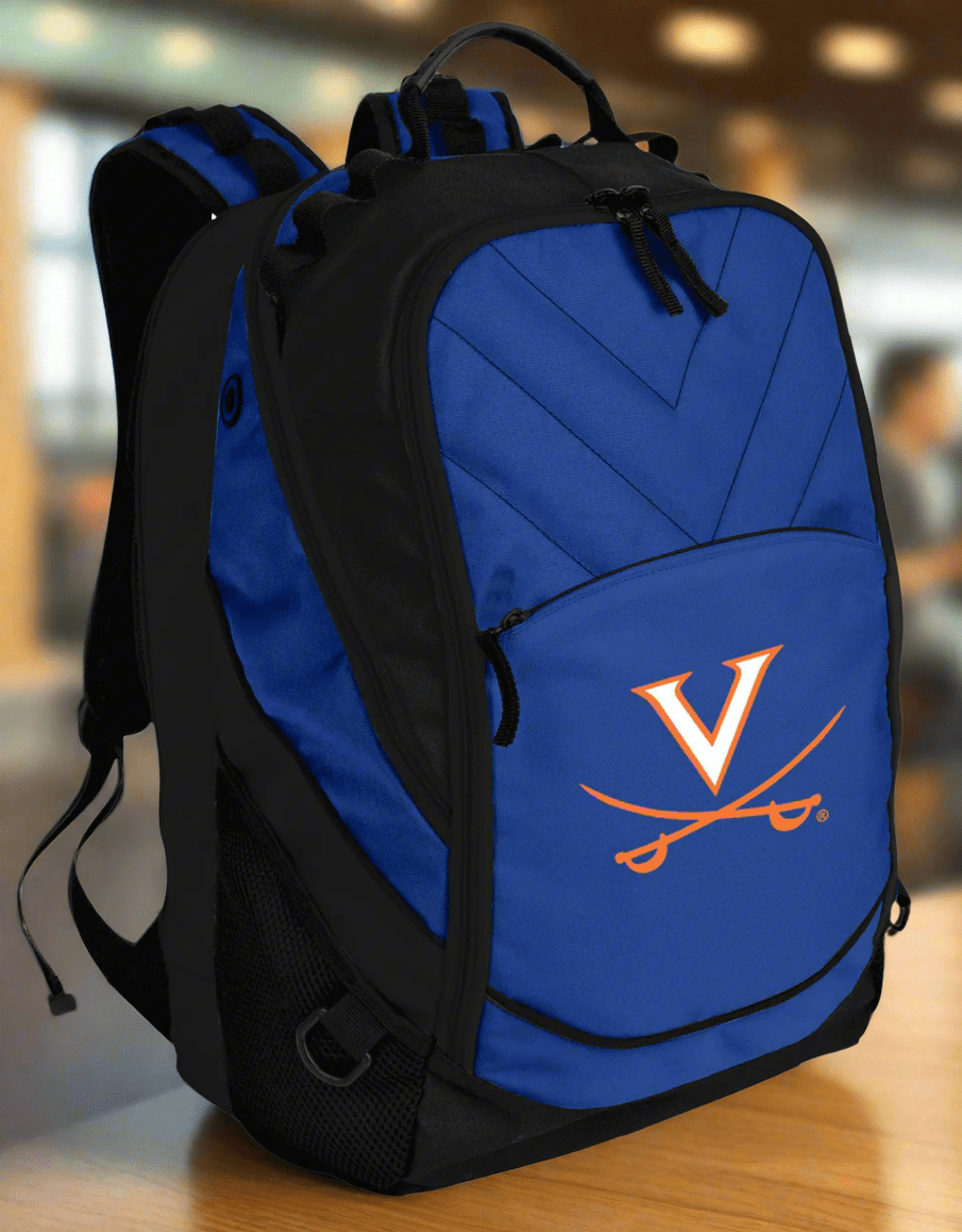 backpack with laptop padding Broad Bay University of Virginia Backpack UVA Laptop Computer Bag