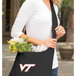 Virginia Tech Cross Body Bag VT Hokies Shoulder Tote Bag - Sling Style Black