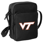 Virginia Tech Crossbody Bag VT Hokies Travel Sling Pack Black