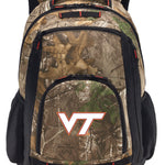 Virginia Tech Camo Backpack VT Hokies Laptop Computer Backpack