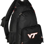 Virginia Tech Sling Backpack VT Hokies Crossbody Bag Black