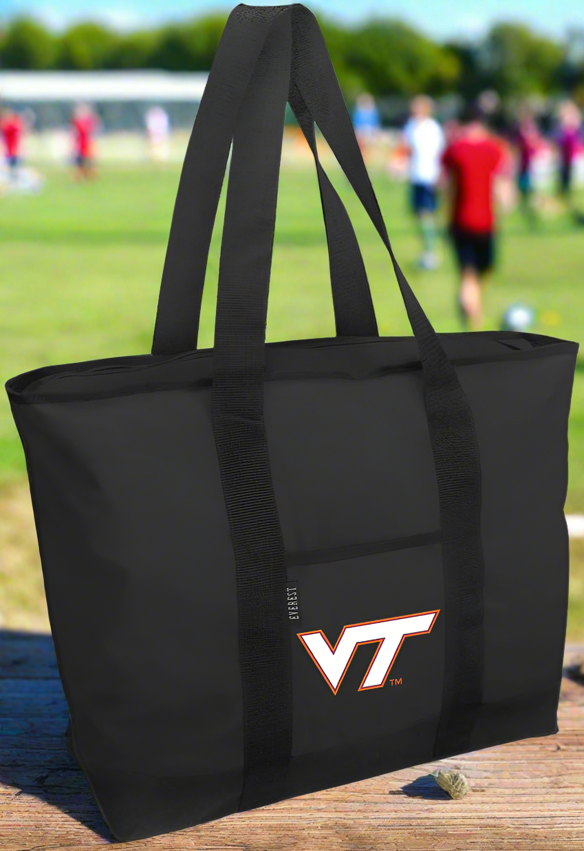 Large Virginia Tech Tote Bag Carryall