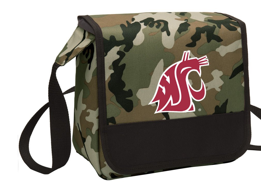 Washington State Lunch Bag WSU Cougars Cooler or Lunchbox Camo