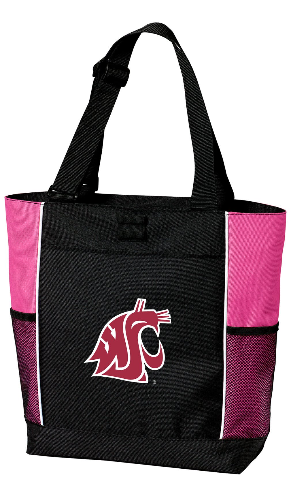 Washington State Tote Bag WSU Cougars Carryall Tote Pink