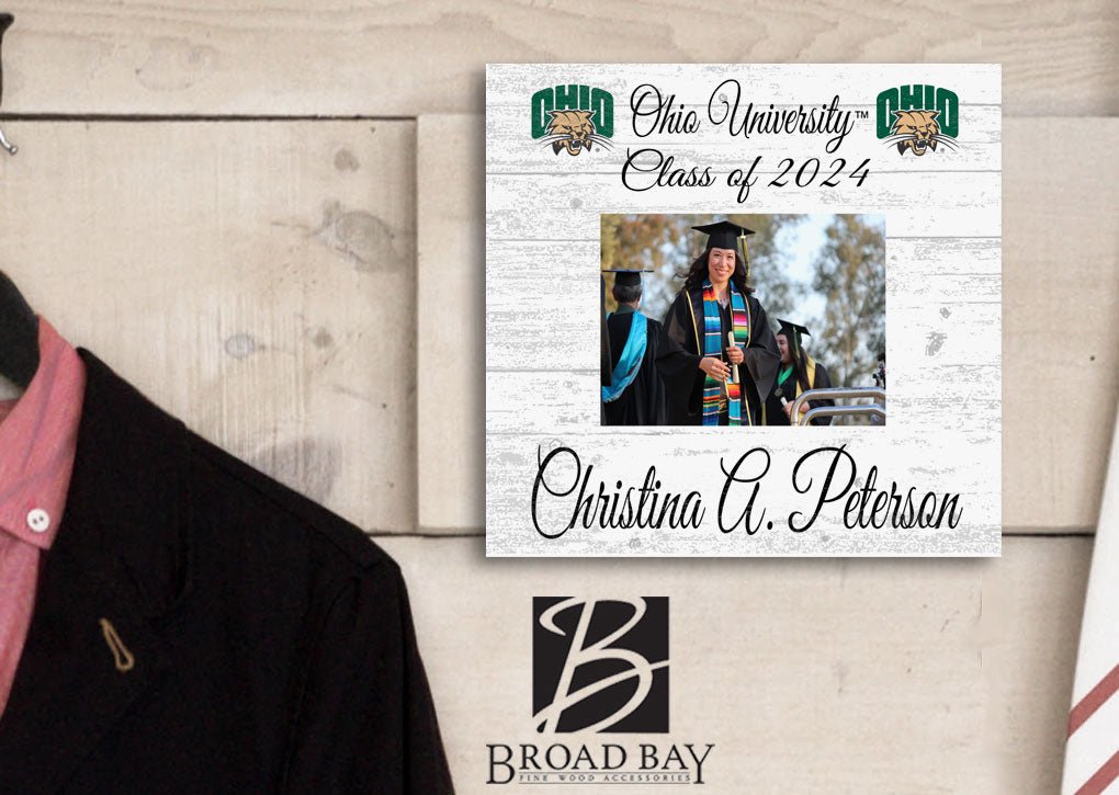 Ohio University Frame with Printed Photo - Ohio Bobcats Graduation Class Frame Alternative
