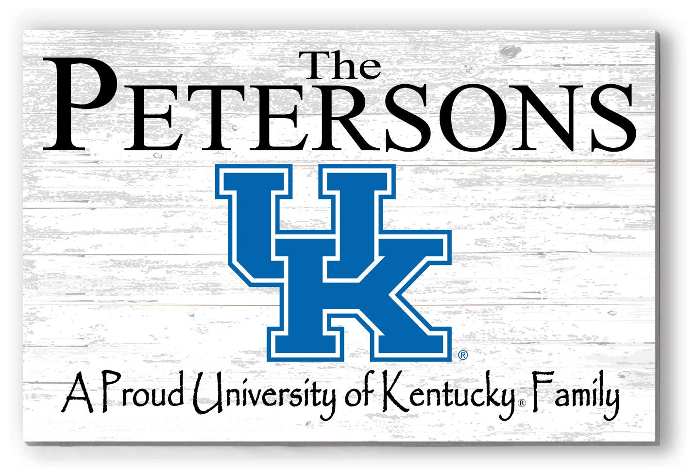 Custom Kentucky Wildcats Family Name Sign – Official UK Wall Art | Personalized Gift for Big Blue Nation Fans & Alumni A Proud Kentucky Wildcats Family