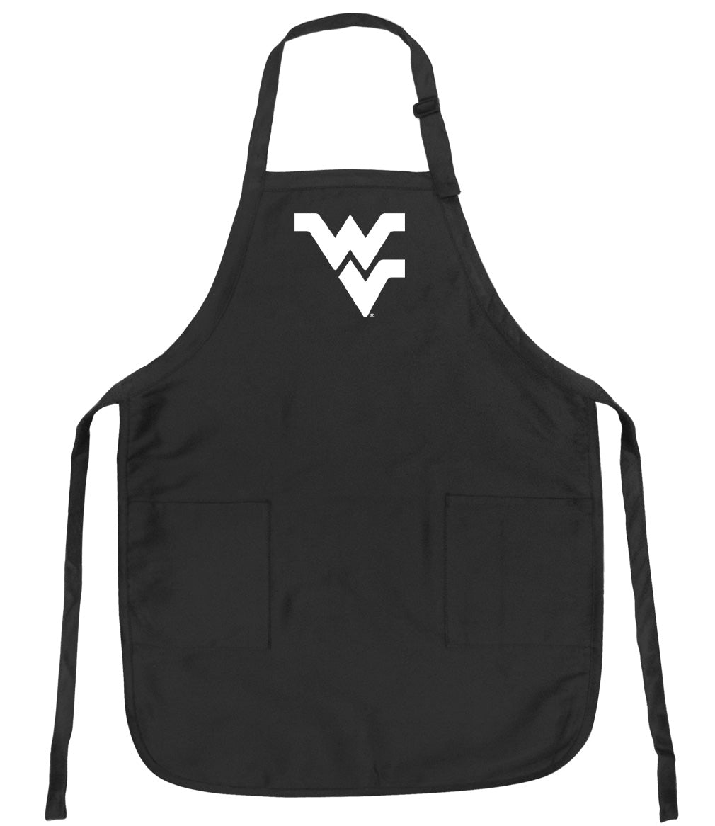 West Virginia Apron WVU Apron - Stain Resistant Fabric Black