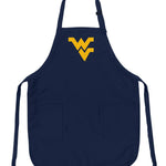 West Virginia Apron WVU Apron - Stain Resistant Fabric Navy