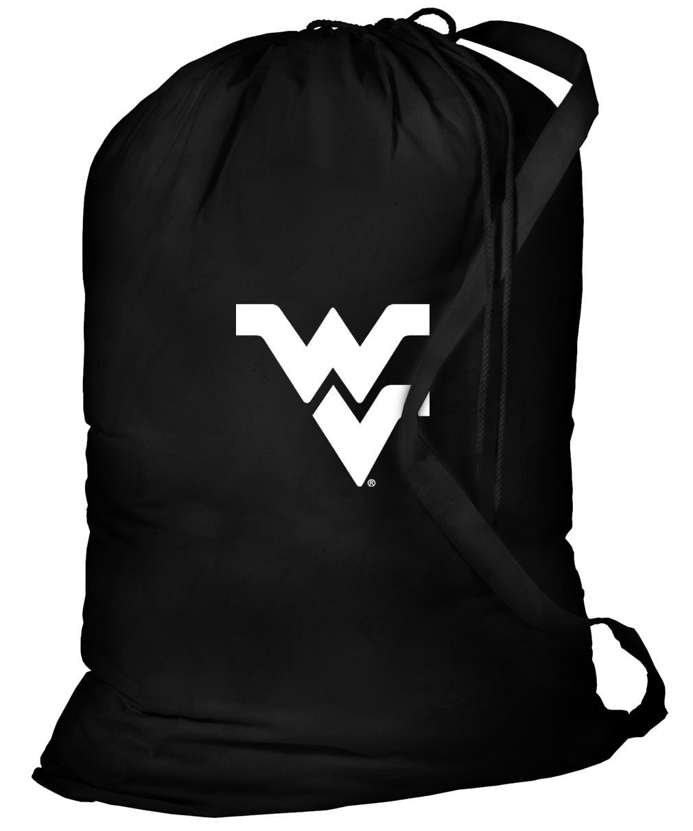 West Virginia University Laundry Bag WVU Clothes Bag Black