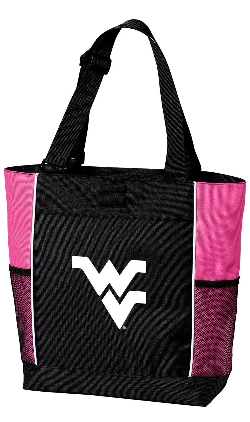 West Virginia Tote Bag WVU Carryall Tote Pink